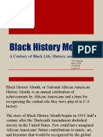 Black History Power Point