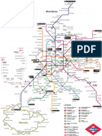 Plano Metro Madrid 2022 Big