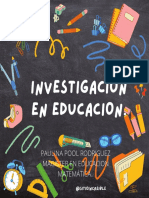 Investigacion en Educacion.