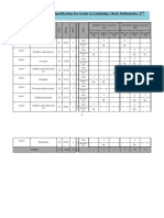 Grade 6 Specifications Cambridge R