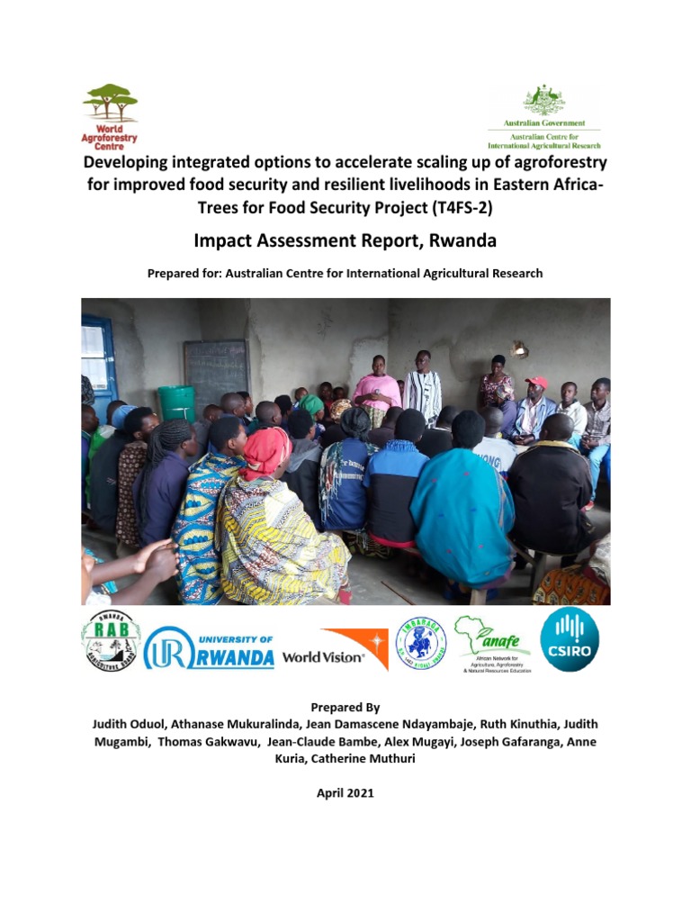 Agroforestry Impact Assessment in Rwanda | PDF | Food Security ...
