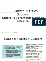 Entral and Paranteral Nutrition