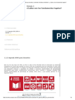 1.1.2 Agenda 2030 para Docentes - Contenidos Temáticos Del Módulo I. ¿Cuáles Son Los Fundamentos Legales