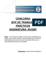 Clase Rugby