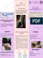 Folleto Temperatura Basal Anticonceptivo