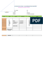 Nuevo Horario de Conectividad 5to A 2021-2022