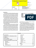 Technical Supplement: HF & V/UHF Band All Mode Mobile Transceiver