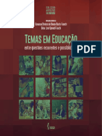 Temas em Educação: Entre Questões Recorrentes e Possibilidades