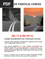 IRC-SP-23 - Vertical Curves For Highways | PDF | Angle