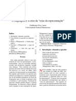 Atem - A Linguagem e a Crise Da “Crise Da Representação - Lido