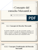 1.2 Conceptos Del Derecho Mercantil