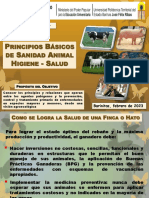 Obj 1 Principios Básicos de Sanidad Animal, Higiene y Salud