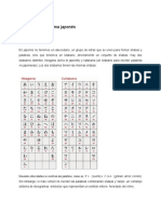 Glosario y Notas Sobre El Japonés