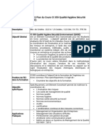 CI355 Qualité Hygiène Sécurité Environnement