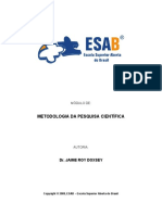 ESAB - Módulo de Metodologia de Pesquisa PDF