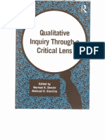1. Qualitative Inquiry Through a Critical Lens