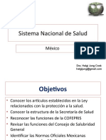 Sistema Nacional de Salud México: Derechos, Autoridades y Funciones