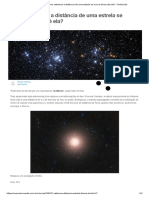 Como Sabemos A Distância de Uma Estrela Se Nunca Fomos Até Ela - TecMundo