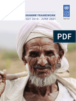 Undp Yemen, July 2019 - June 2021: Country Programme Framework