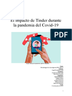 El Impacto de Tinder Durante La Pandemia Del Covid-19 en Los Jóvenes Chilenos