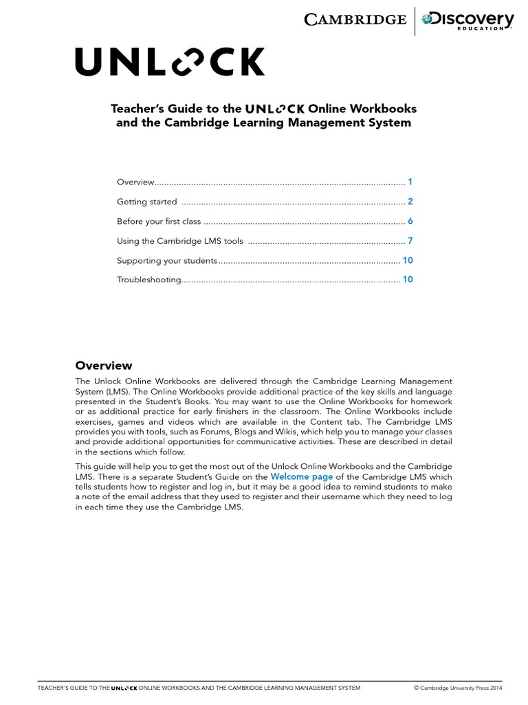 Teacher s guide pdf learning wiki