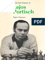Varnush Egon - Selected Games of Lajosh Portisch, 1979-OCRX, Batsford, 208p