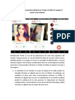 ¿Cómo Tener Conversaciones Efectivas en Tinder Sin Faltar Al Respeto Ni Acosar A Las Mujeres