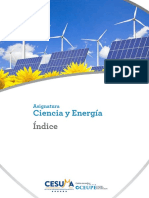 Indice de La Asignatura - Ciencia y Energía