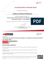 CERTIFICADO  VIOLENCIA