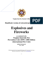 2006 SFPC For Explosives and Fireworks