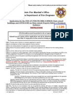 SFPC 2006 Edition Application For NFPA 1126 Fireworks
