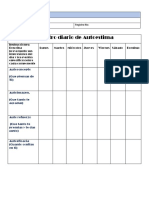 Registro Diario de Autoestima