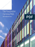 Alliance Mbs Full Time Mba Employment Report 2019