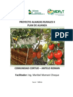 Plan de Alianza Cortijo