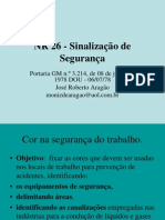 Curso para AFT - NR 26 - 2009