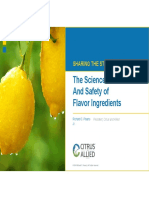 Chicago IFT 2019 - The History of The Safety Evaluation of Flavor Ingredients