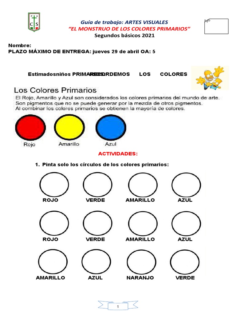 Guía Monstruo de Colores | PDF