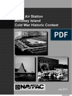 2013 Naval Air Station Whidbey Island Cold War Context Study