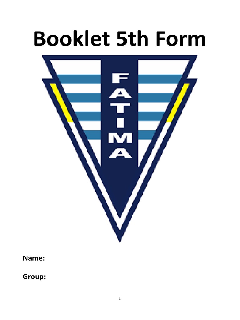 Booklet 5th 2022 PDF Lord's Prayer Prayer