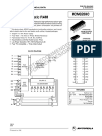 MCM6208C Datasheet
