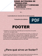 Diapositivas Footer