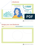Design Your Own Banknote Template