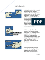 Handling of Surgical Instruments