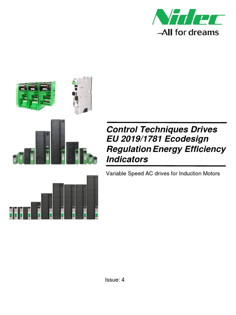 EU 2019/1781 Energy Efficiency Guide | PDF | Electric Motor | Power ...