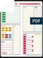 Star Trek Adventures Character Sheets Personnel File - Original Series - Form Fillable