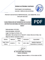 Caracterización de parámetros de calidad física y encuesta de prácticas de manejo de ensilaje de maíz en la región del Bajío