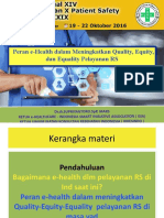 3.peran E-Health Dalam Meningkatkan Quality, Equity, Dan Equality Pelayanan RS - Dr. Dr. Supriyan