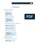 Summary of Lesson 4 - Preparing Data