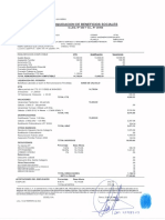 Hoja de Liquidación