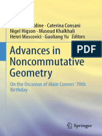 Chamseddine, Ali Consani, Caterina Higson, Nigel Khalkhali, Masoud Moscovici, Henri Yu, Guoliang (2019) - Advances in Noncommutative Geometry